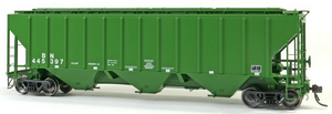 Tangent 21039-02 Burlington Northern "Logoless Repaint 1988" PS-2 4427 Covered Hopper #445341 HO