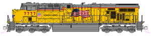Kato 176-8967 UP ES44AC DC N scale