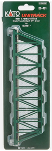 Kato 20-431 Single Truss Bridge - Green N scale