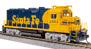 BLI 7530 EMD GP35, ATSF 2824, Blue Warbonnet, Paragon4 Sound/DC/DCC, HO (GP35u)