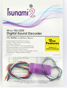 Tsunami2 885022 TSU-2200 Digital Sound Decoder EMD-2 Diesels