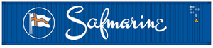 Intermountain 30265-02 Safmarine 40' Corrugated Containers 2-pack HO