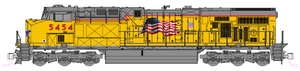 Kato 176-8966-DCC Union Pacific ES44AC #5454 DCC No Sound N scale