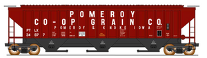 Intermountain N Scale 653108-01 Pomeroy Co-op Grain #34873 4750 3-bay Covered Hopper