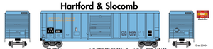 Athearn RTR 28714 Hartford & Slocomb 50' PS 5344 Box Car Primed for Grime HO