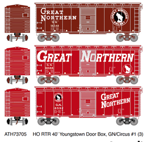 Athearn 73705 GN Circus 3-car s