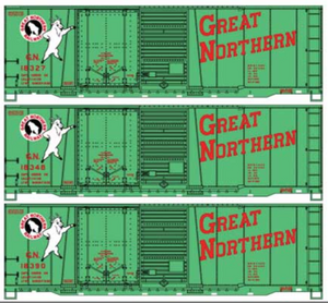 Accurail 8170 GN Box Car 3-pk