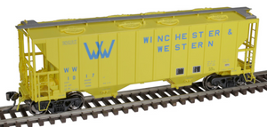 Atlas 20007128 Winchester & Western Portec 3000cf Covered  Hopper #1026 HO