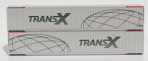 JTC 535063 TransX 53' Corrugated Side Container N scale