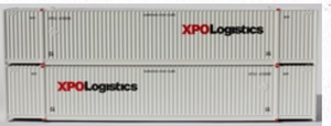 JTC 537015 XPO Logistics 53' Corrugated Container N scale