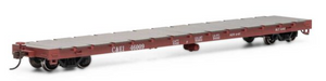Athearn RTR 97846 Chicago & Eastern Illinois 60' Flat Car #46009 HO scale