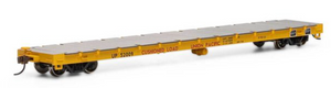 Athearn RTR 97828 Union Pacific 60' Flat Car #52009 HO scale 60' Flatcar