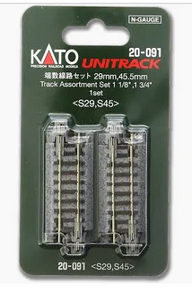 Kato 20-091 Track Assortment Set 1 1/8 & 1 3/4 N scale