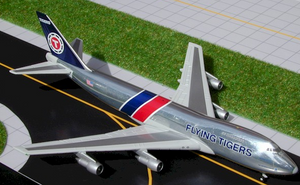 Gemini Jets GJFLT056 Flying Tigers Boeing 747-200F N808FT 1/400