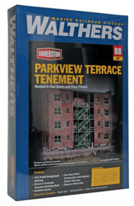 Walthers 933-3177 Parkview Terrace Background Bldg. HO