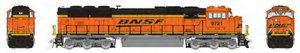 PRE-ORDER Rapido 1048014 BNSF "H3 Scheme" SD70MACe Rebuild #9717 DC HO