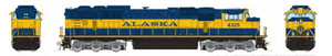 PRE-ORDER Rapido 1048501 Alaska RR SD70MAC #4318 DCC & SOUND HO