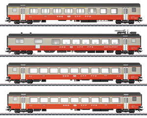 Marklin 42190 Swiss Express Passenger Set 4-car HO