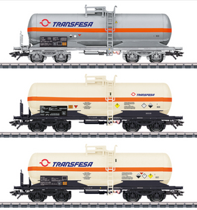 Marklin 46472 Transfesa Tank Car Set 3-cars HO