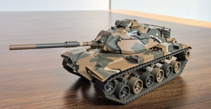 Rapido  (1) 199001A U.S. Army Magor Heavy-Duty Flat Car and (2) 884001 M60A1 Tanks HO