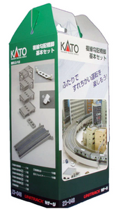 Kato 23-048 Double Track Incline Piers N scale