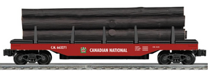 K-Line by Lionel 6-21708 Canadian National Operating Log Dump Car #663271 O scale