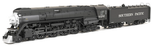 Broadway-Limited Imports 9836 Southern Pacific GS-4 4-8-4, #4445, Deskirted, Painted Black, No Trim on Pilot, Paragon4 Sound/DCC/DC, Smoke, HO