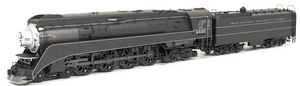 Broadway-Limited Imports 9842 Southern Pacific GS-4, #4449, 2001 Excursion, Black w/ Pinstripes, Paragon4 Sound/DC/DCC, Smoke, HO