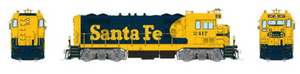 Rapido 70603 ATSF CF7 w/ Square Cab (DC/DCC/Sound): AT&SF - Yellow Warbonnet: #2465 HO