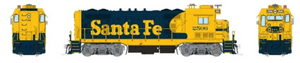 Rapido 70605 ATSF CF7 w/ Square Cab (DC/DCC/Sound): AT&SF - Yellow Warbonnet: #2506 HO