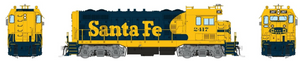 Rapido 70607 ATSF CF7 w/ Square Cab (DC/DCC/Sound): AT&SF - Yellow Warbonnet: #2591 HO