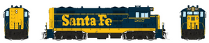 Rapido 70615 ATSF CF7 w/ Round Cab (DC/DCC/Sound): AT&SF - Yellow Pinstripe: #2625 HO