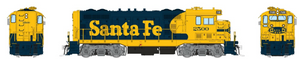 Rapido 70620 ATSF CF7 w/ Round Cab (DC/DCC/Sound): AT&SF - Yellow Warbonnet: #2500 HO