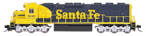 IMRC 69551-08 ATSF Yellowbonnet SD45-2 #5659 DC N scale