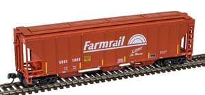 Atlas 50006791 Farmrail PS4427 Covered Hopper GNBC 1003 N scale