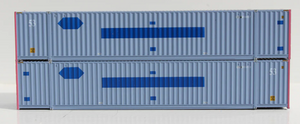 JTC 535068 COFC Logistics Ex-Pacer 53' Container 2-pack N scale