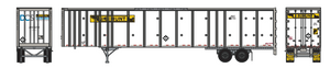 Athearn 72789 Hunt 53' Trailer HO
