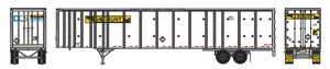 Athearn 72791 Hunt 53' Trailer HO
