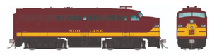Rapido 37556 Soo Line Alco FA-1 #2221A DCC/LokSound HO