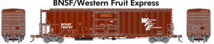 Athearn 24776 BNSF/WFE 57' FGE Reefer with Sound #799786 N scale