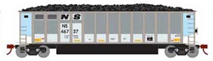 Athearn 25015 Norfolk Southern Bethgon Coalporter #46737 N scale