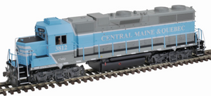 ATL 10004051 Central Maine & Quebec GP38 #3812 (With Ditch Lights) DC HO