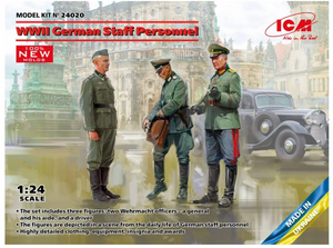 ICM 24020 WWII German Staff Personnel 1/24