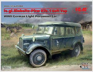 ICM 35582 WWII German Light Personnel Car 1:35