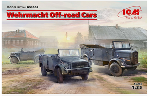 ICM DS3503 Vehrmacht Off Road Cars