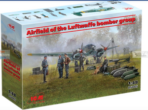 ICM DS4805 Airfield of the Luftwaffe bomber group 1/48