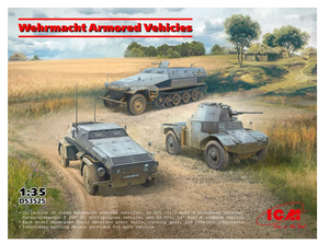 ICM DS3525 Vehrmacht Armored Vehicles 1/35