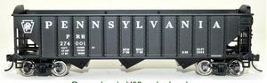 Bowser 42928 PRR 70T Hopper #274001 HO