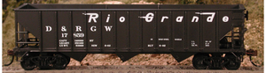 Bowser 42936 D&RGW 70T Hopper #14692 HO