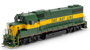 Athearn Genesis 1817 ASAB Atlanta & St. Andrews Bay "The Bay Line" GP38-2 #508 DC HO